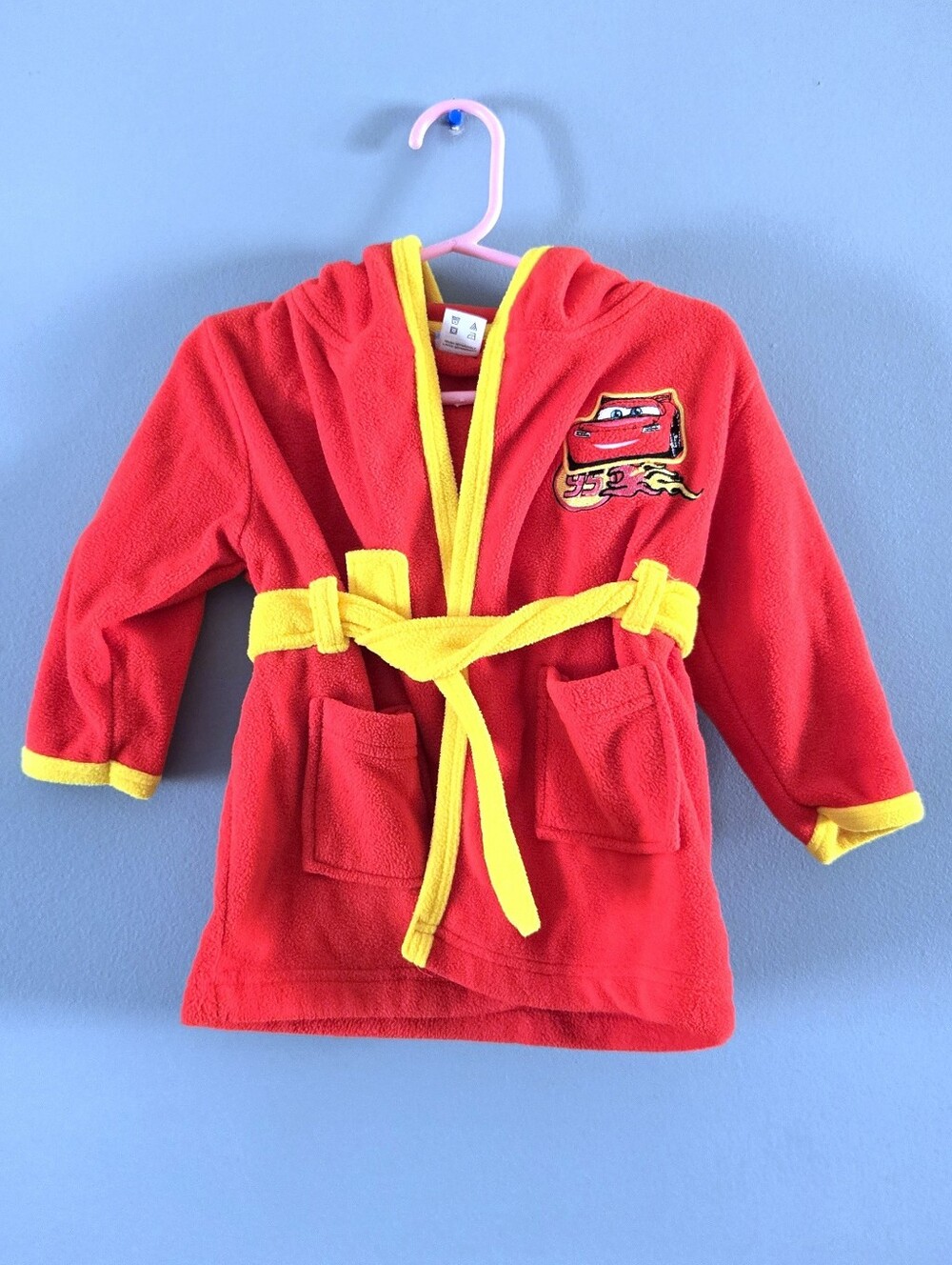 Cars Bathrobe For Toddlers 12-18m